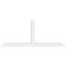 Ekena Millwork Portland Architectural Grade PVC Gable Bracket, 72"W x 30"H x 4"D x 4"F, 10/12 Pitch GBP072X30X0404POR00 - alternate 2